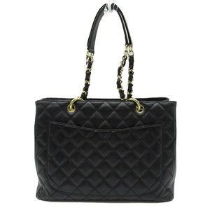 Chanel GST Caviar Bag Black Tote Skin